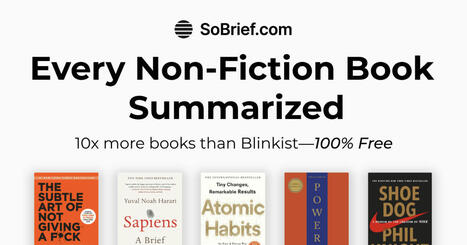SoBrief.com: World's Largest Book Summary Site | Tools for Teachers & Learners | Scoop.it