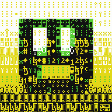 fxhash — ASCII-SMOLSKULL #223 | ASCII Art | Scoop.it