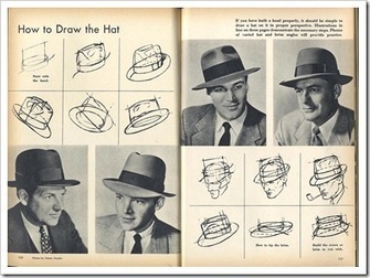 Cartoon SNAP: How to Draw Hats - Men's Classic Fedora Hat | Drawing and Painting Tutorials | Scoop.it