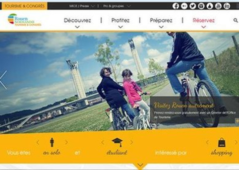 Nouveau site pour l’Office du Tourisme | rouen.fr | Veille territoriale AURH | Scoop.it