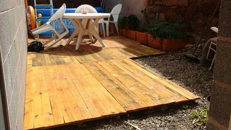 Pallet Terrace | 1001 Pallets ideas ! | Scoop.it