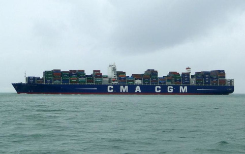 Le Havre - Première escale pour le CMA CGM Zheng He | Veille territoriale AURH | Scoop.it