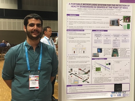 Eduardo Brás Delivers Poster Presentation at the 2019 Transducers-Eurosensors Joint Conference | iBB | Scoop.it