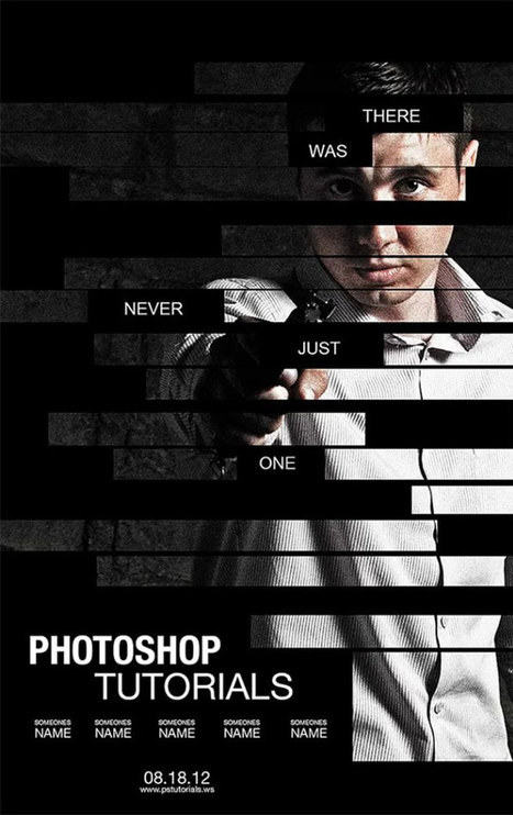 35 Brilliant Photoshop Poster design tutorials | Photo Editing Software and Applications | Scoop.it
