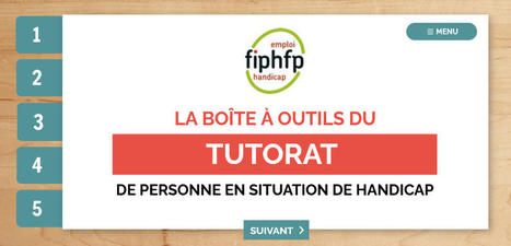 Découvrez la boîte à outils du tutorat de personne en situation de handicap ! | FIPHFP | Veille juridique du CDG13 | Scoop.it