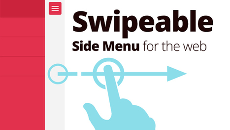 Creating a Swipeable Side Menu for the Web | youyouk | Scoop.it