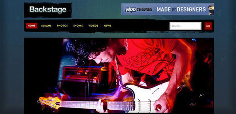 20 Thèmes Wordpress Musique Captivants - WP Themes Pro | Wordpress templates | Scoop.it