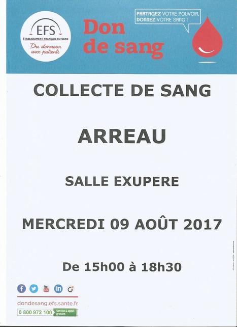 Collecte de sang le 9 août à Arreau | Etablissement francais du sang | Vallées d'Aure & Louron - Pyrénées | Scoop.it
