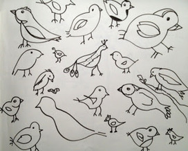 ART GIRL: Process: Drawing Birds | Drawing References and Resources | Scoop.it
