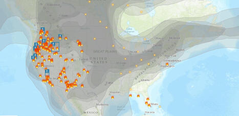 Texans endure poor air quality as wildfires rage - lonestarlive.com | Agents of Behemoth | Scoop.it