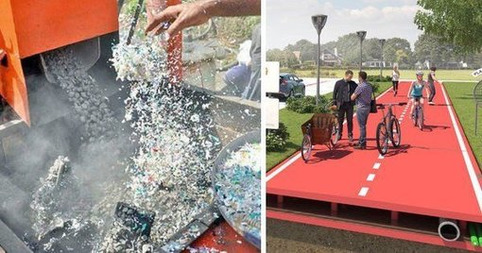 La Hollande va construire ses routes avec du plastique recyclé... issu du nettoyage des océans. | Veille territoriale AURH | Scoop.it