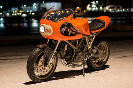 Peel Out: MOD Moto's Very Orange Ducati 750SS | Ductalk: What's Up In The World Of Ducati | Scoop.it