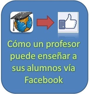 Cómo un profesor puede enseñar a sus alumnos vía Facebook.- | Educación, pedagogía, TIC y mas.- | Scoop.it