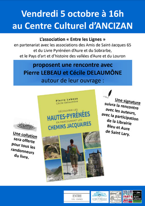 En parcourant les chemins jacquaires ... à Ancizan le 5 octobre | Vallées d'Aure & Louron - Pyrénées | Scoop.it