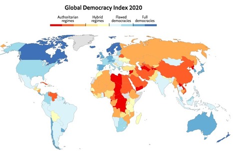 España cae dos puestos más en el índice de calidad democrática y ya no es una "democracia plena" - Evento en línea de The Economist en torno al Democracy Index | Evaluación de Políticas Públicas - Actualidad y noticias | Scoop.it