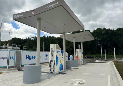 Carrefour ouvre sa première station hydrogène en France | rev3 - la 3ème révolution industrielle en Hauts-de-France | Scoop.it