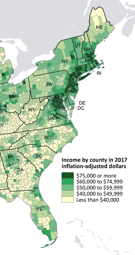 Median Household Income in the Philly Suburbs is Not Too Shabby According to Census Data! | Newtown News of Interest | Scoop.it