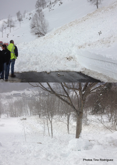Encore des avalanches, une voiture finit dans un ravin à Azet, dimanche | Vallées d'Aure & Louron - Pyrénées | Scoop.it