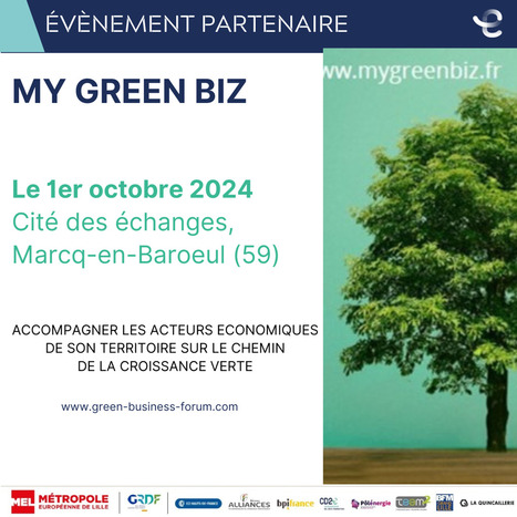 My Green Biz | rev3 - la 3ème révolution industrielle en Hauts-de-France | Scoop.it
